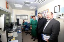 Visit of Zvi Yechezkeli at Ryzman Family Invasive Cardiology Center, Laniado Hospital March 2017